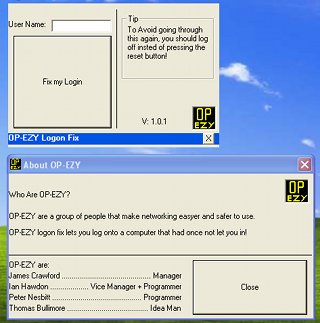 OP-EZY Login Fixer